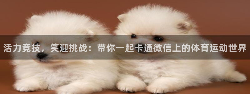 77体育官网：活力竞技，笑迎挑战：带你一起卡通微信上的体育运动世界